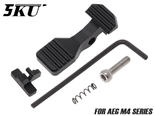 5KU STRIKE INDUSTRIES オーバーサイズ ボルトキャッチ for AEG M4