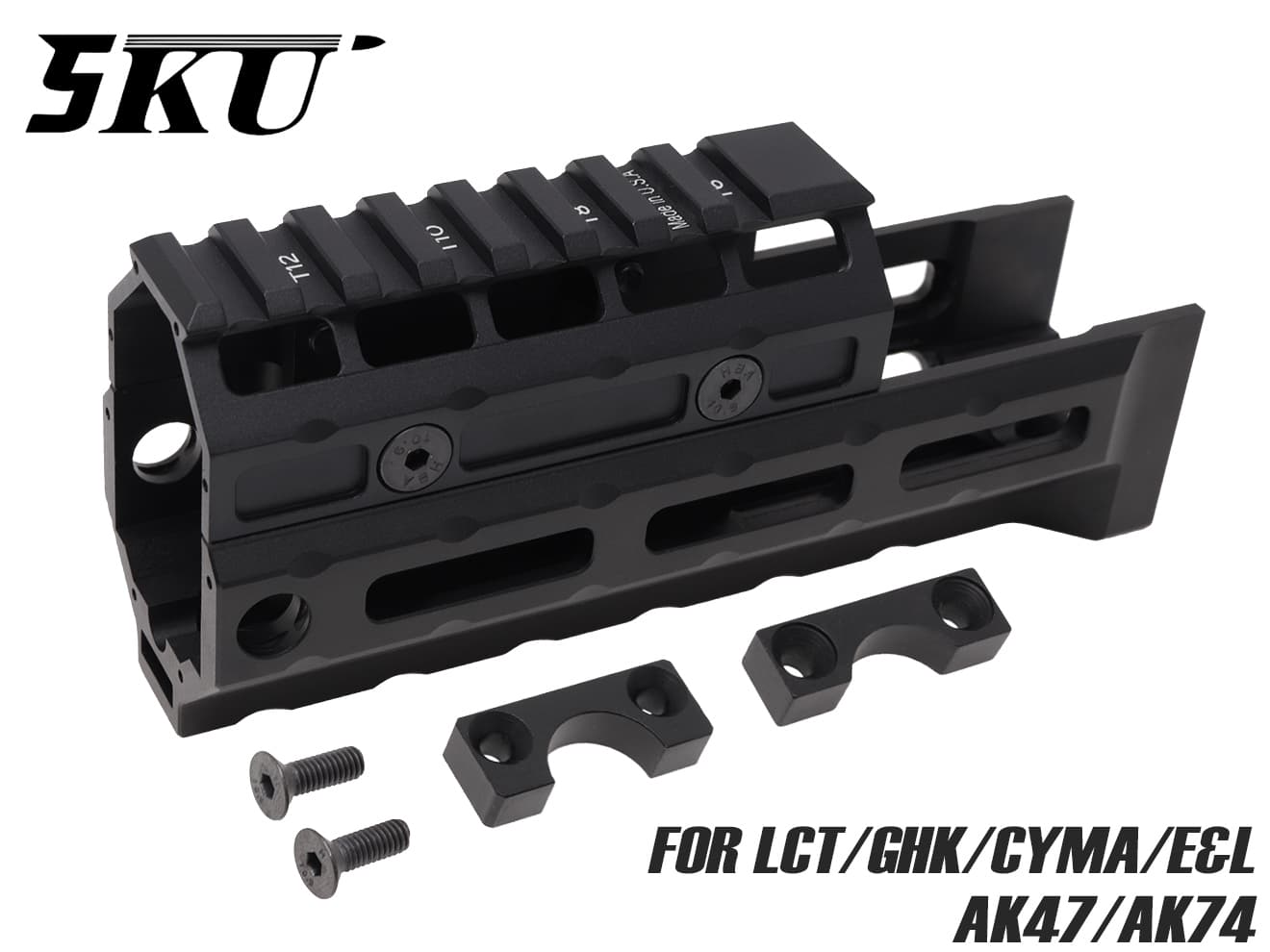 5KU MIタイプ AK47/AK74 ユニバーサルハンドガード Gen2 M-LOK for LCT