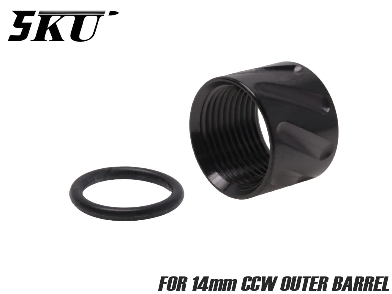 5KU ステンレスCNC ツイストフルート スレッドプロテクター A