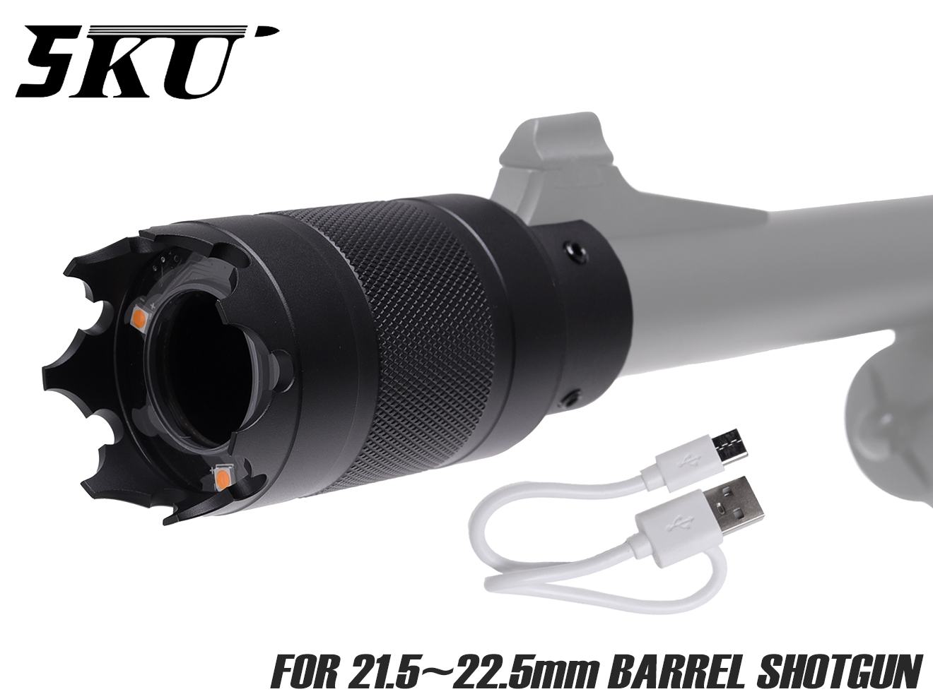 5KU BBP-12 ショットガン マズルフラッシュ BBトレーサー [対応：Φ22.5mm / Φ23.5mm / Φ24mm] |  ミリタリーベース – ミリタリーベース - MILITARY BASE -