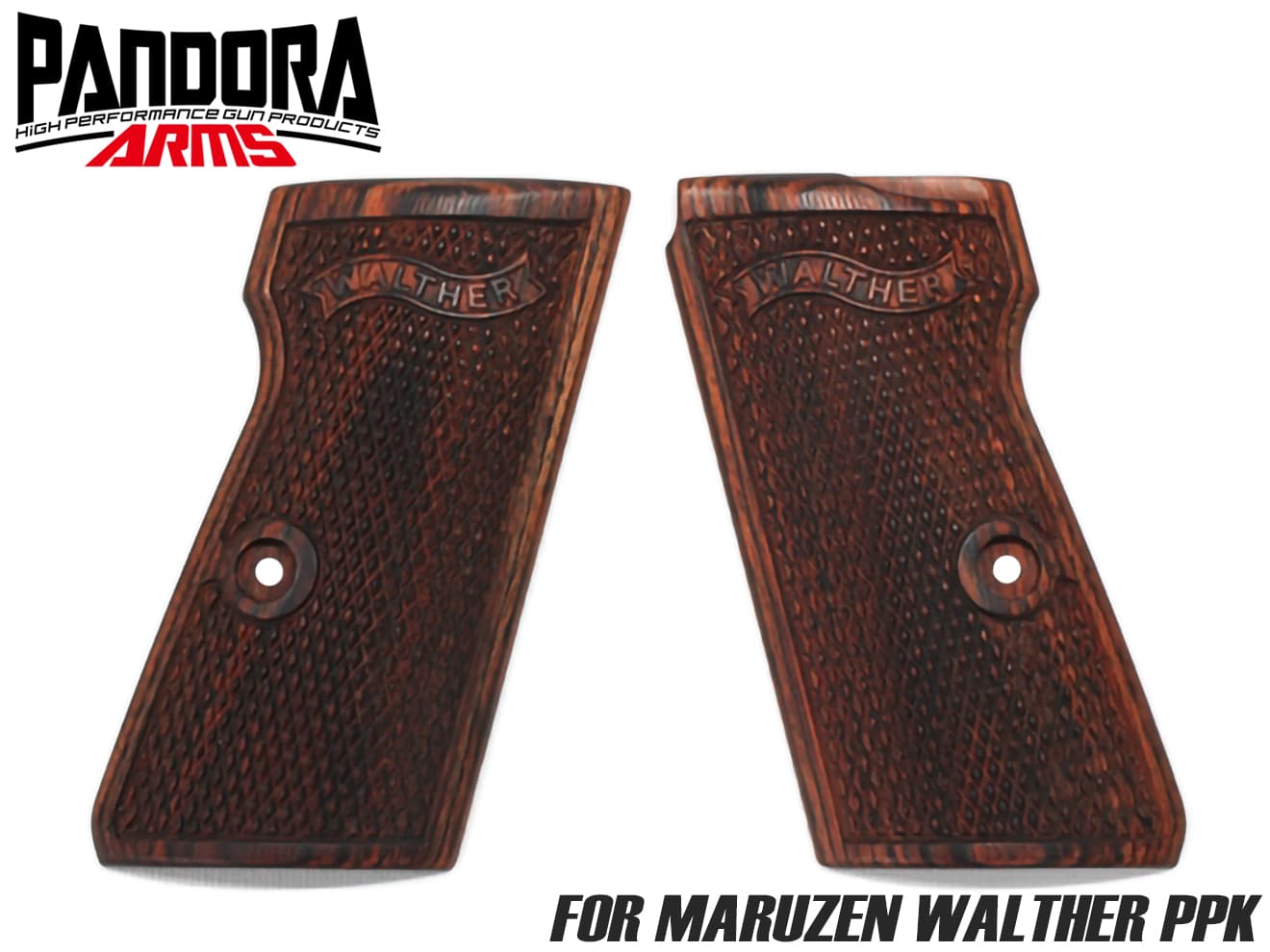 PANDORA ARMS ウッドグリップ マルゼン製 ワルサーPPK/S <