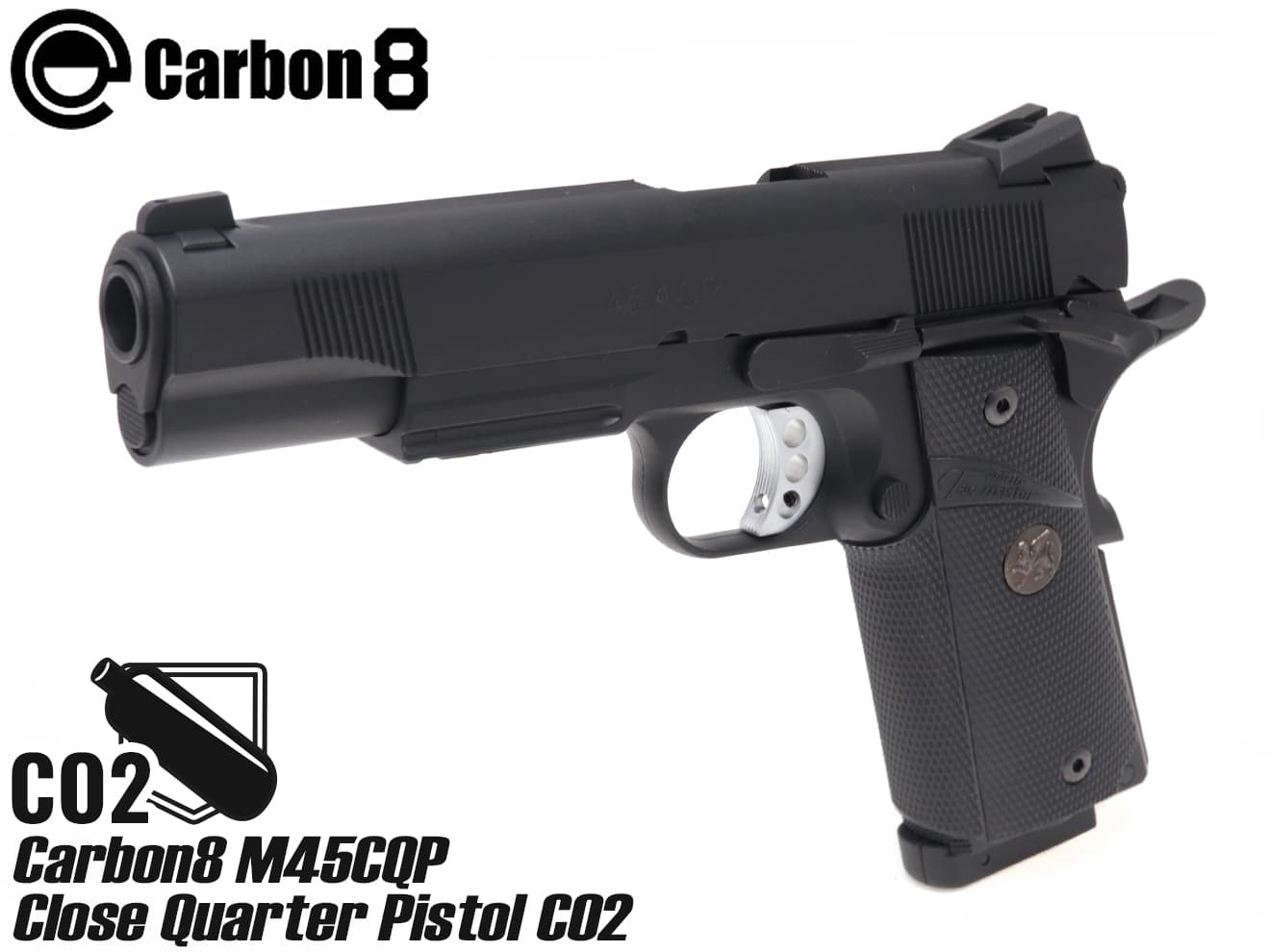 Carbon8 M45CQP -Close Quarter Pistol- CO2 | ミリタリーベース