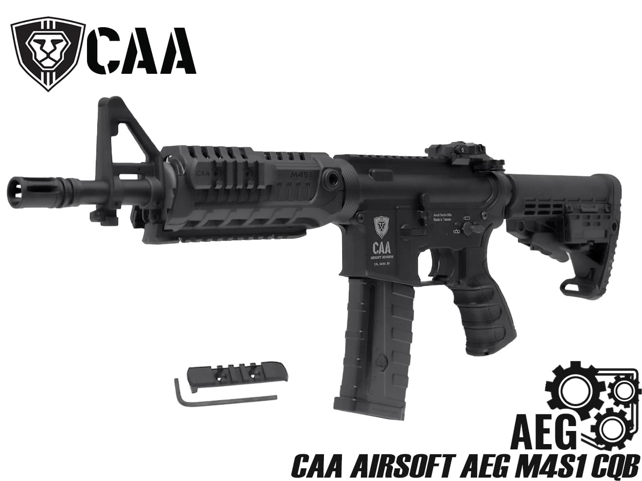 CAA AIRSOFT AEG M4S1 CQB ライフル アドバンスドライン | ミリタリー