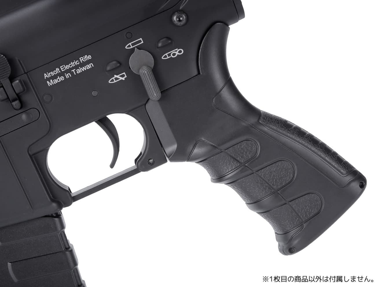 CAA Airsoft UPG16-2 AEG ピストルグリップ(パーム スウェル)for M4/M16