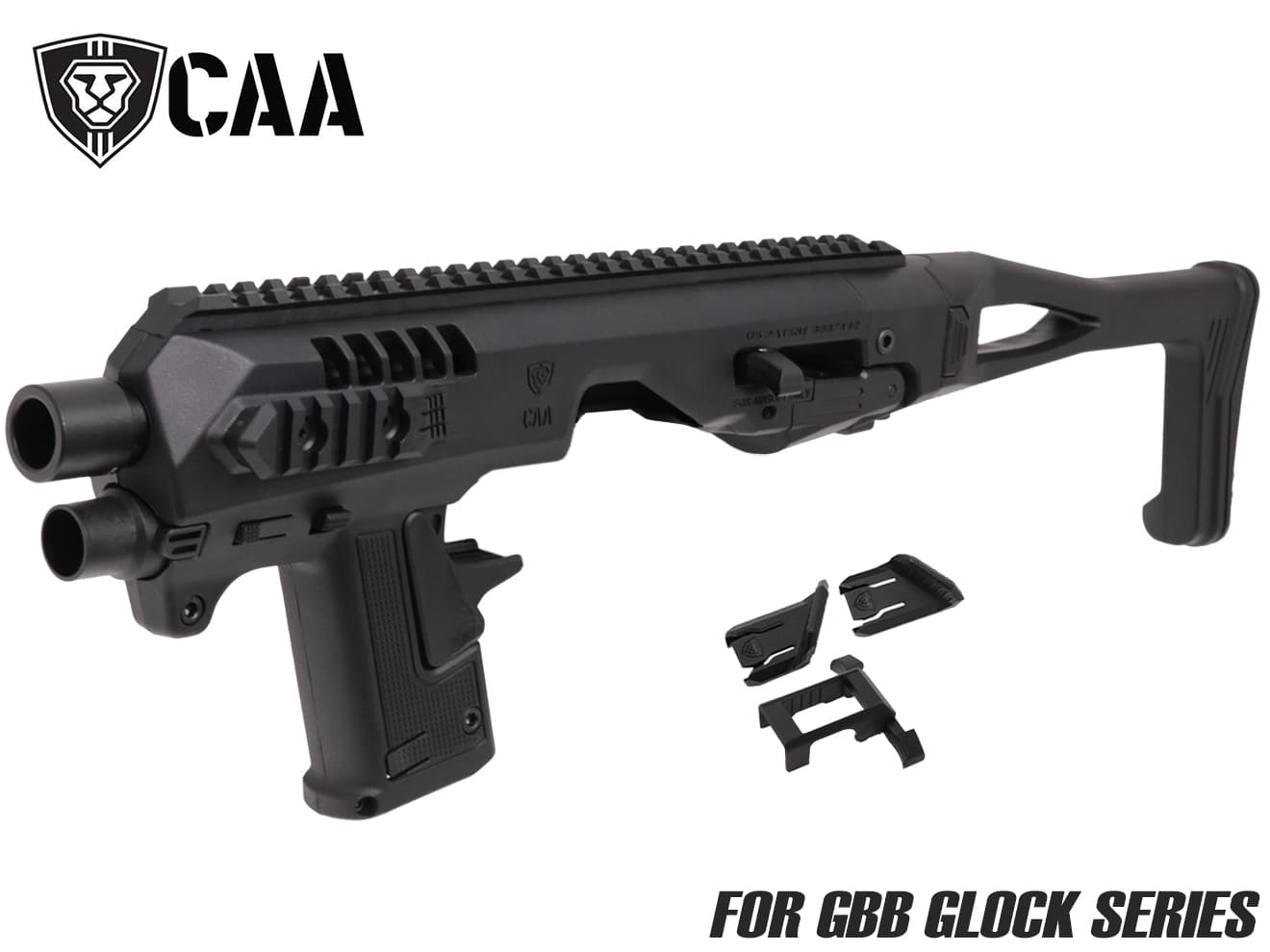 CAA Airsoft MICRO RONI ピストル カービン コンバージョンキット for