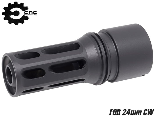 CNC Production HUXWRX QD-AK タイプ ステンレスフラッシュハイダー for 24mmCW