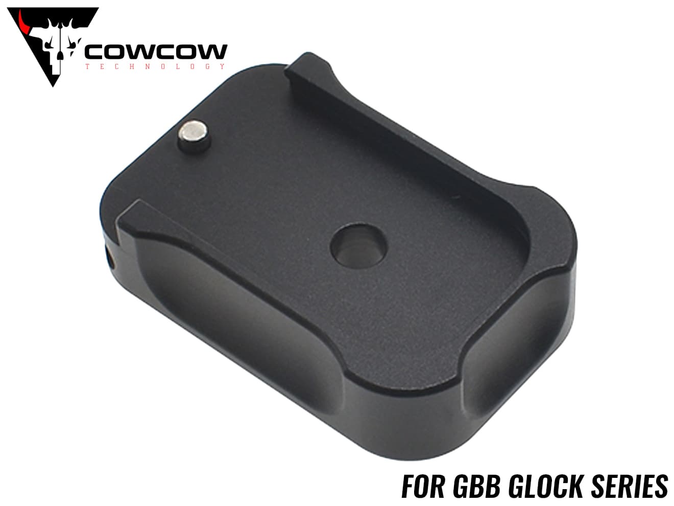 COWCOW TECHNOLOGY アルミCNC タクティカルマガジンダンパー GLOCK [カラー：ブラック / FDE / ゴールド / レッド  / シルバー] | ミリタリーベース – ミリタリーベース - MILITARY BASE -
