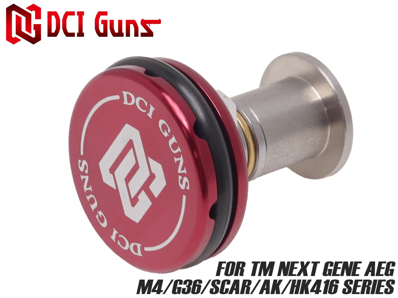 DCI Guns 次世代電動ガン(次世代M4シリーズ)用側面吸気ピストンヘッド [素材：アルミ / POM]