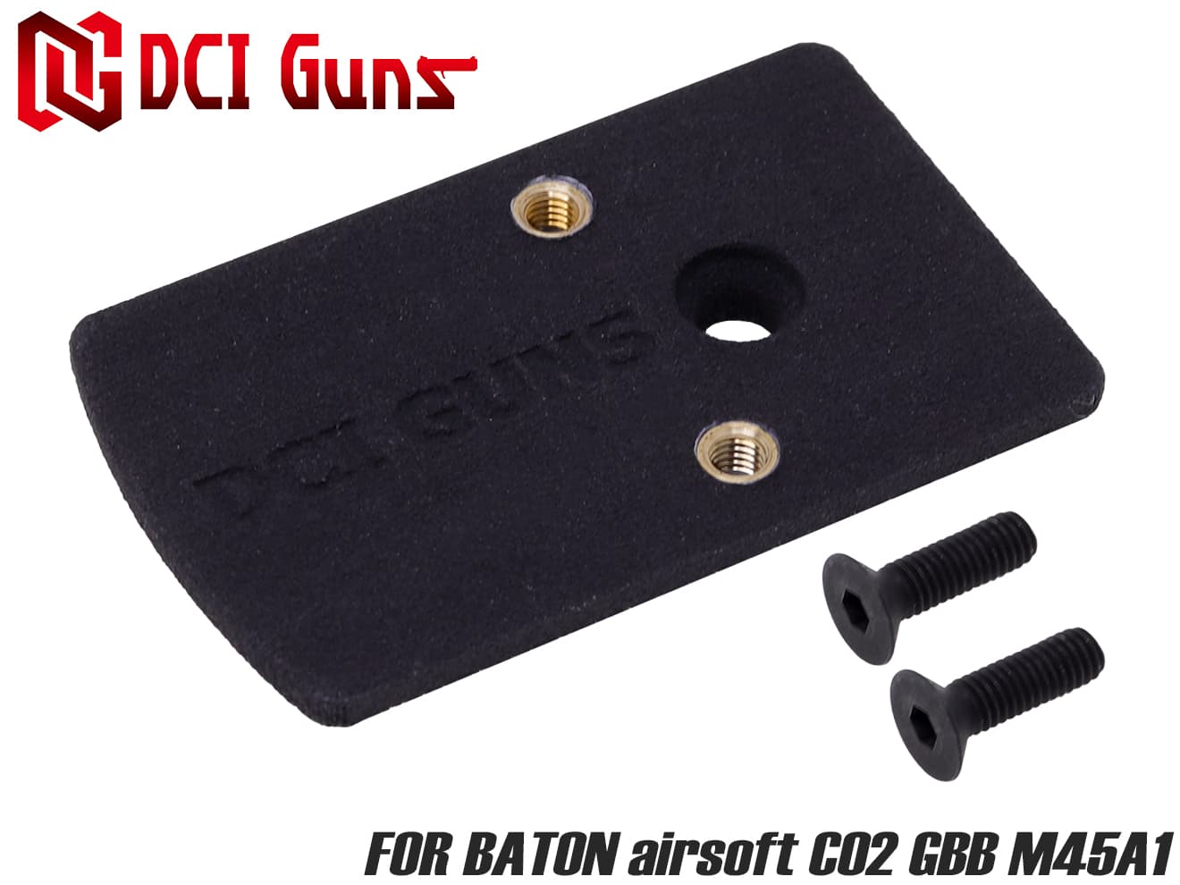 DCI Guns RMRマウント [対応：GLOCK系 / HK45系 / M&P9系 / M1911A1 / M45A1 / P226系 /  DE.50AE / Hi-CAPA系 / USP / BATON CO2GBB M45A1] | ミリタリーベース – ミリタリーベース -  MILITARY BASE -