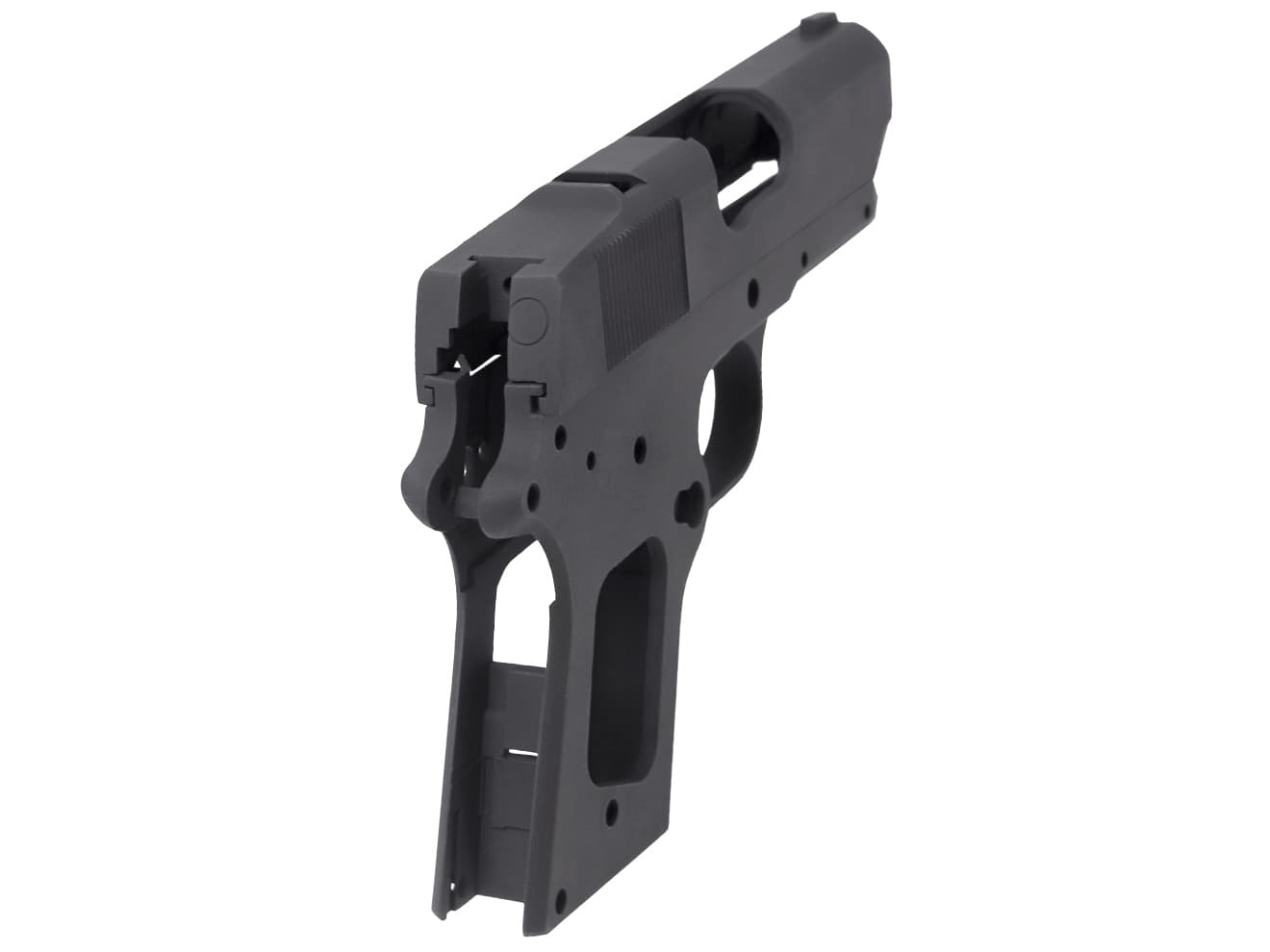 GUARDER AM.45 アルミ フレームキット for マルイ DETONICS (Black/None Marking)