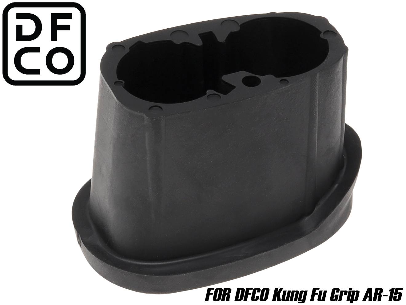 DFCO PLUG Kung Fu(カンフー) グリップ BK | ミリタリーベース
