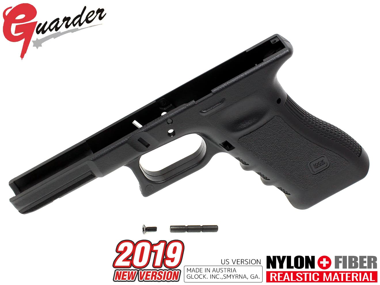 【今季特売】Bomber Apex Type Trigger GUARDER Guns Modify GLOCK agency arms フルカスタム NOVA G17 東京 マルイ グロック １７ flip dot ステンレス ガスガン
