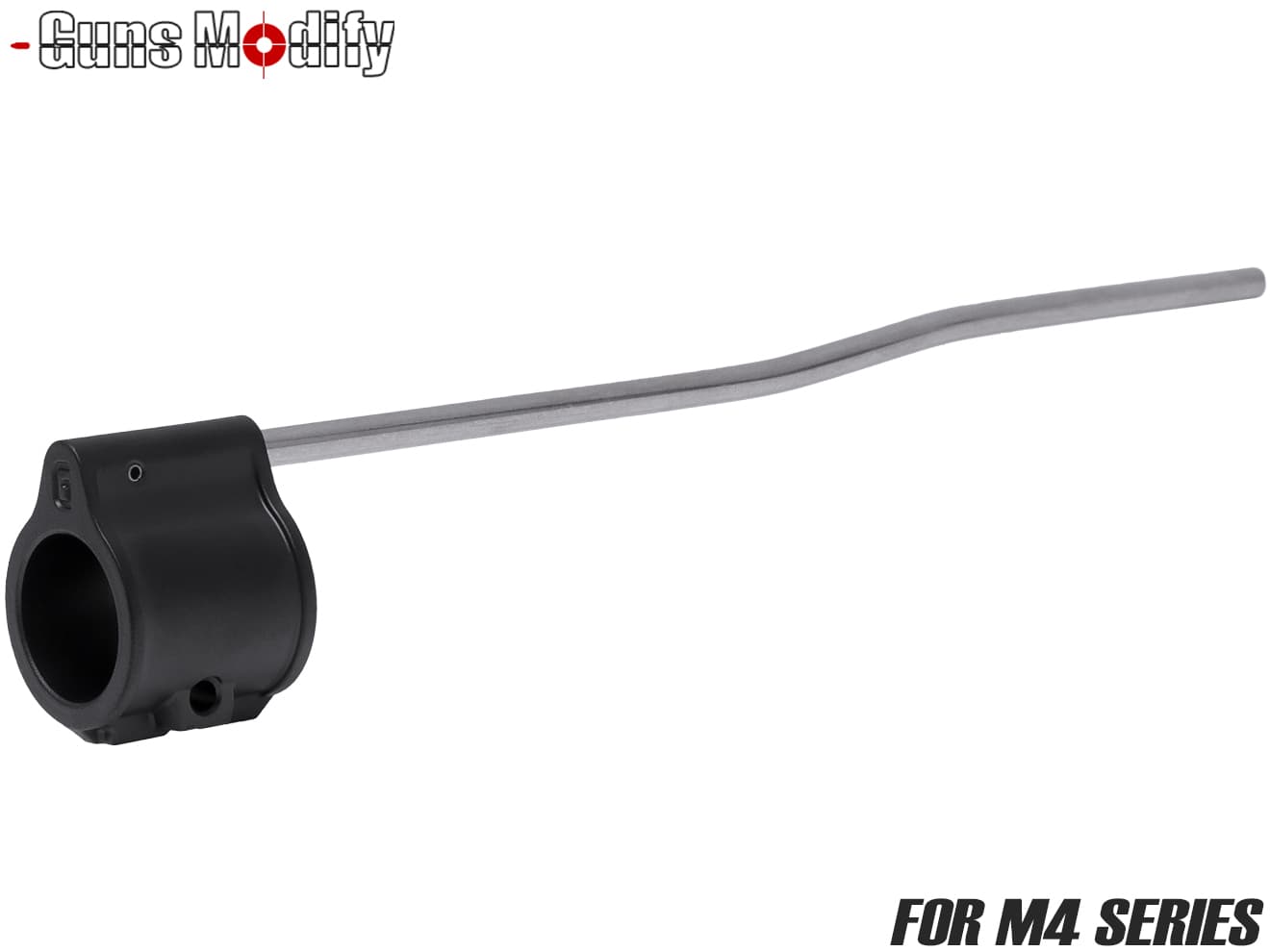 Guns Modify ステンレス Gスタイルガスブロックu0026amp;ガスチューブセット for M4 [カラー：BK / SV] | ミリタリーベース  – ミリタリーベース - MILITARY BASE -
