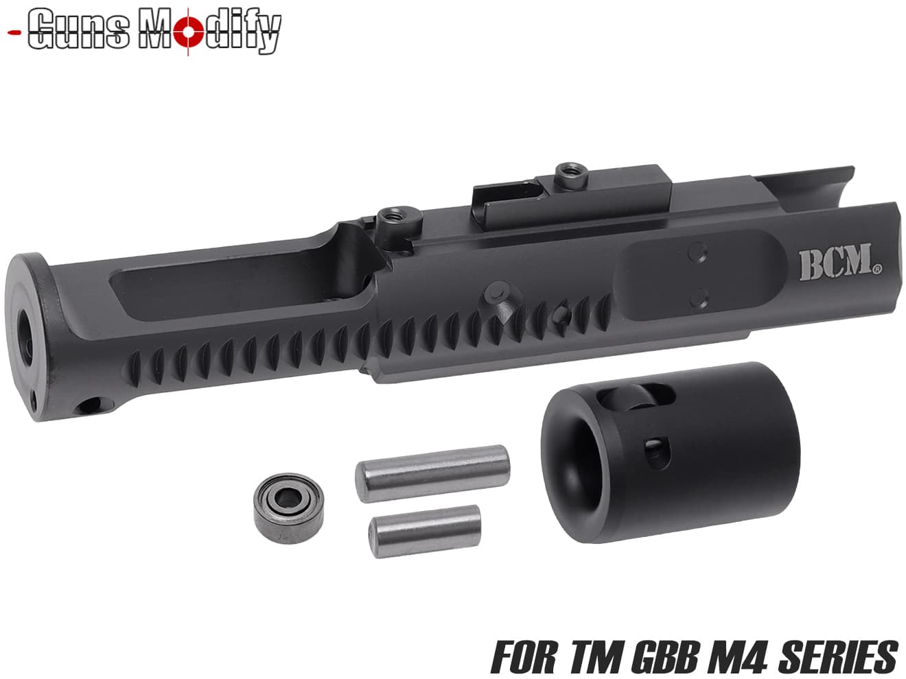 GM0494 Guns Modify ステンレスCNC ヘビーウェイト ボルトキャリア DLC