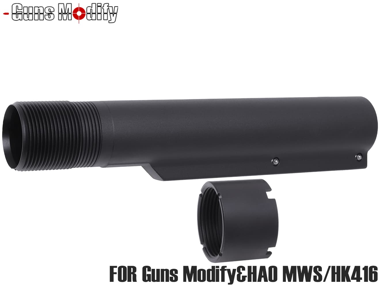 Guns Modify HK416A5 アルミCNC MIL-SPEC バッファチューブ for GM/HAO