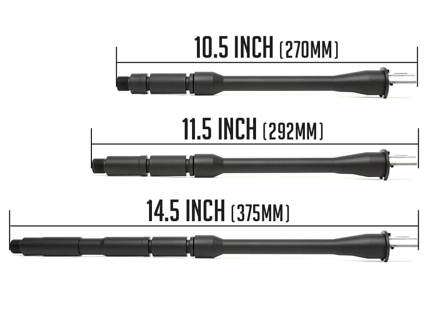 G&P M4A1 S.M.L 3WAY アウターバレル CW 東京マルイ STD電動M4/M16シリーズ