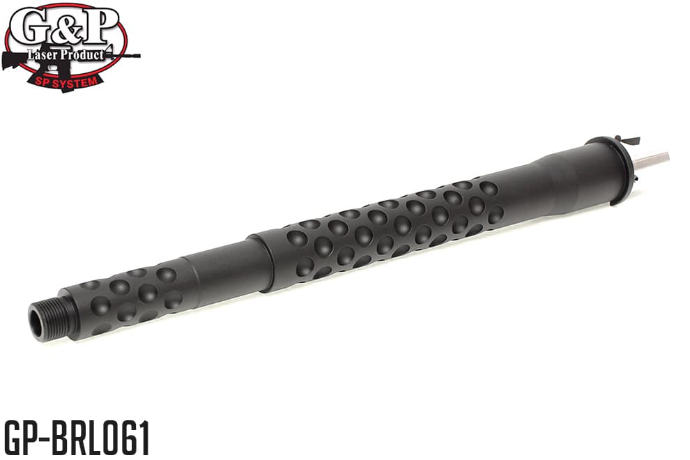 G&P 11インチ ヒートシンク テーパー アウターバレル CW G&P M4 テーパーメタルフレーム対応