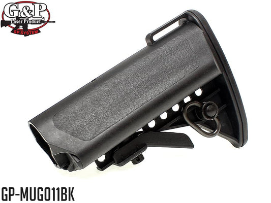 G&P MODスタイル クレーンストック/BK for 東京マルイ GBB M4