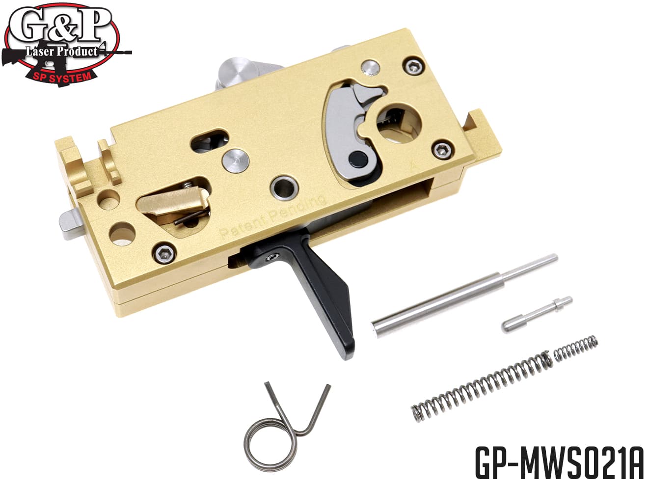 TM ZET System 対応 G&P CNC Drop-in Geissele Adjustable Flat Match