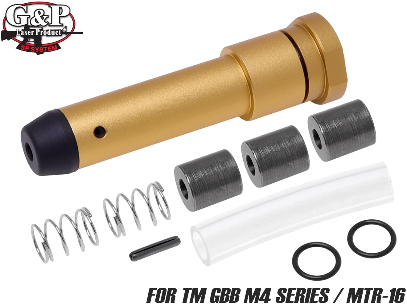 リコイルバッファー② G&P アルミCNC リコイルバッファ Ver2 for TM GBB M4 | ミリタリー