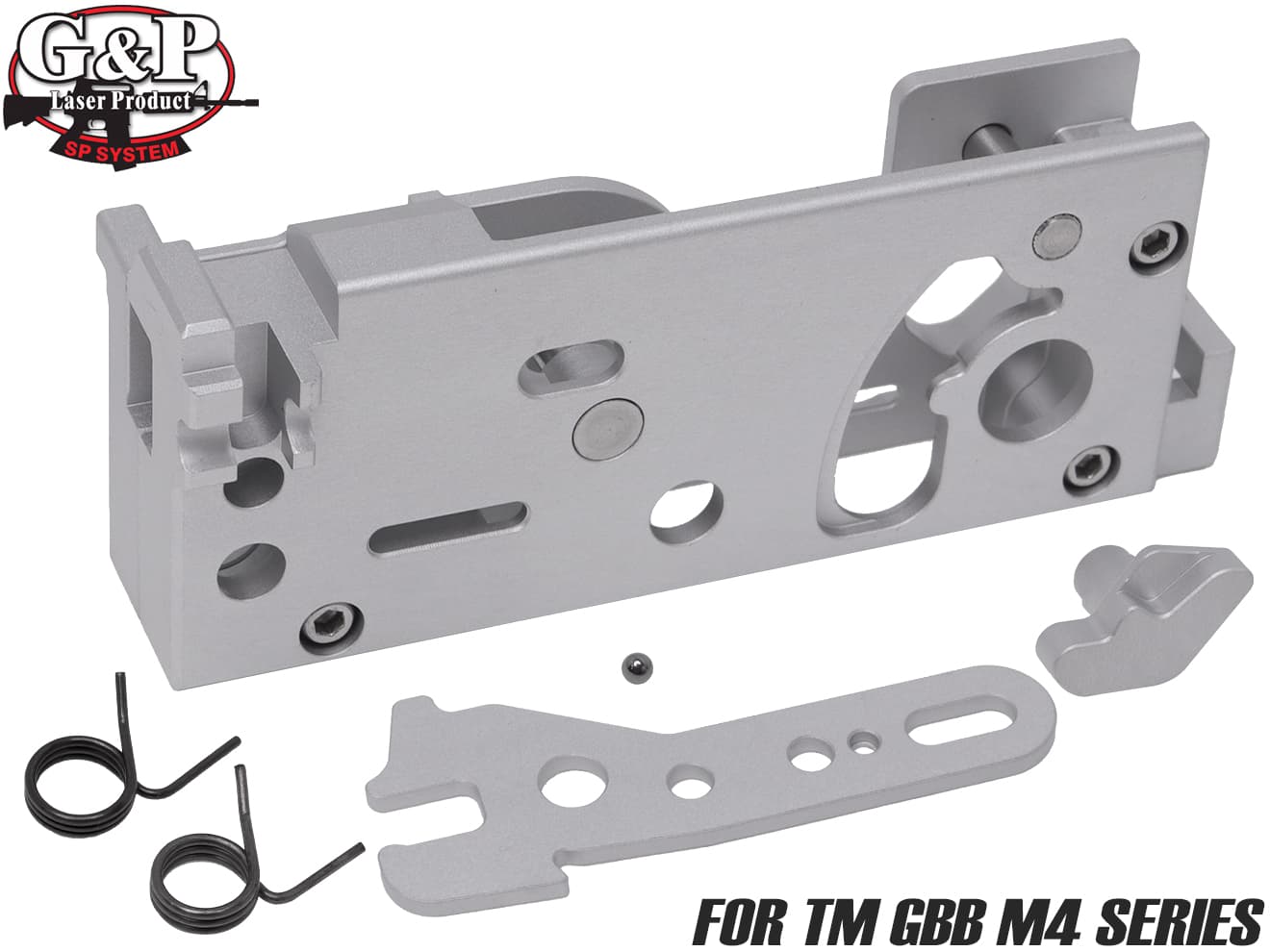 G&P アルミCNC ライトウェイトトリガーボックス for TM GBB M4