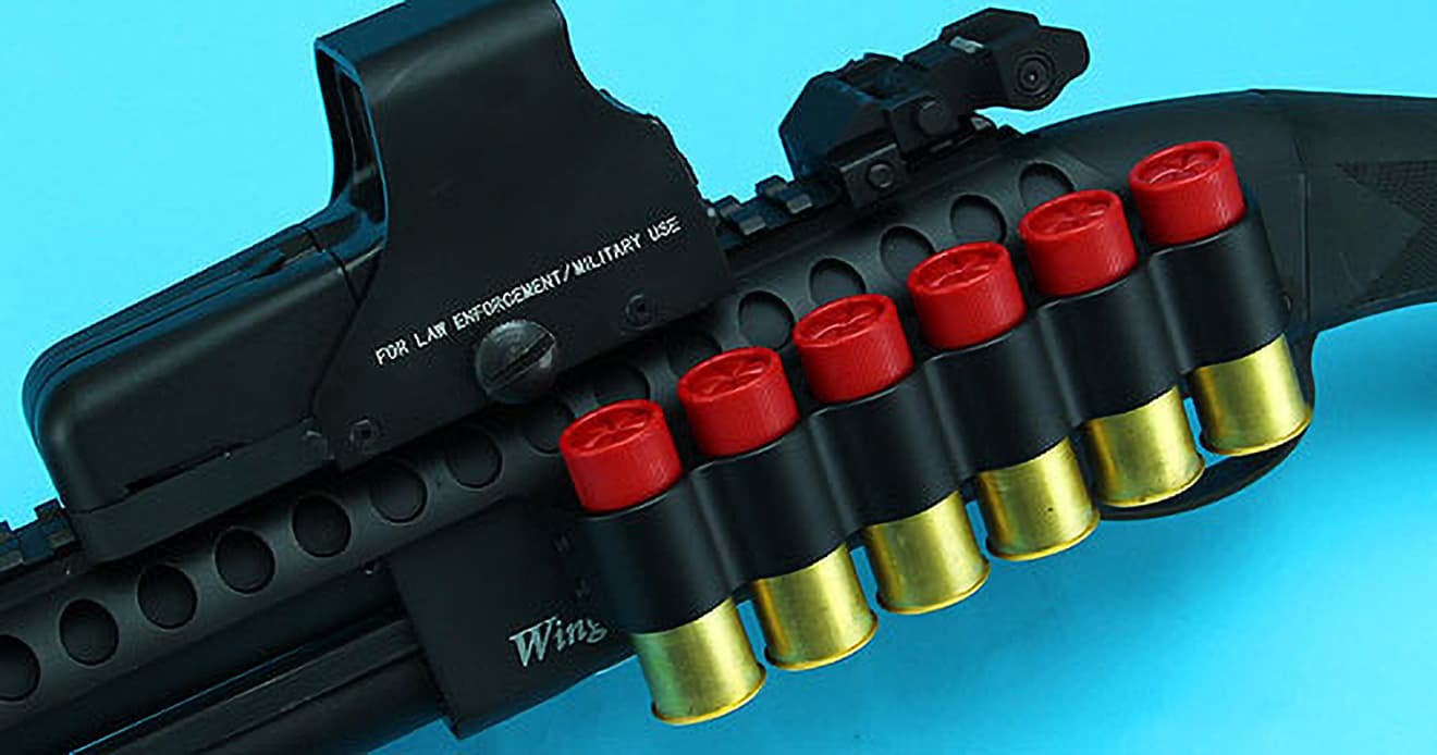 G&P ダミーショットシェル レールレシーバーセット(ロング)BK fot マルゼン CA870/M870