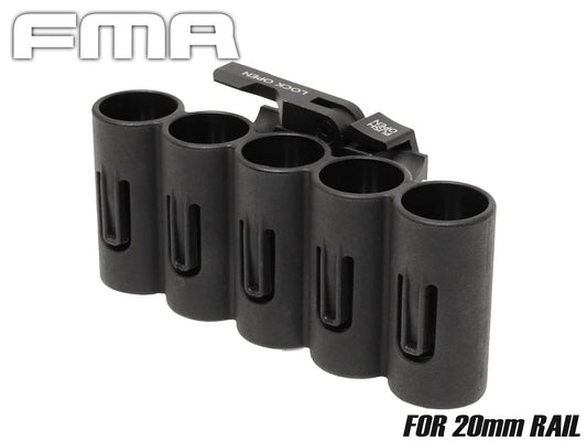 FMA SH-5タイプ QDショットシェルホルダー for 20mmレール/12ゲージ ショットシェル