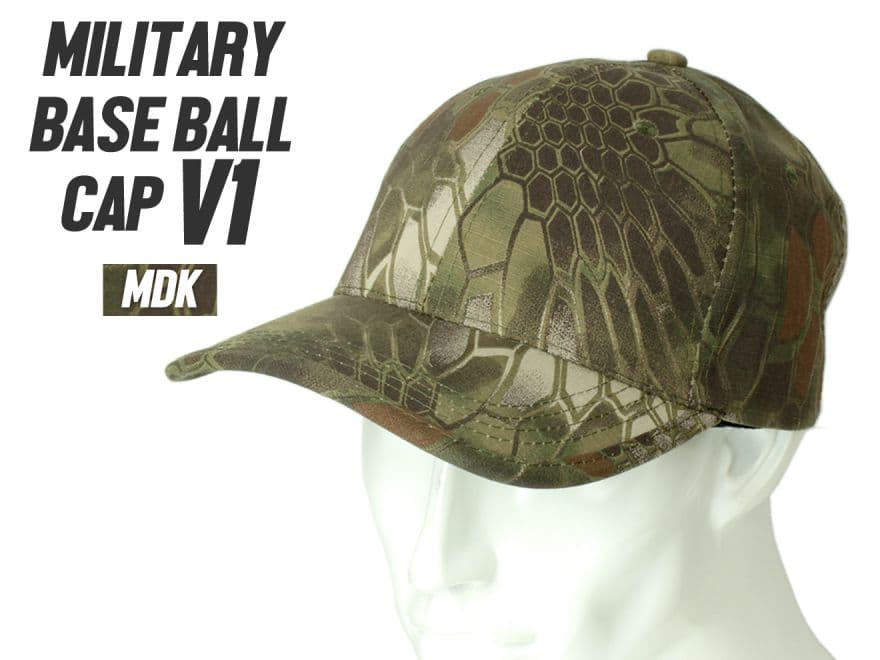 MILITARY BASE ミリタリー ベースボールキャップ V1 [カラー
