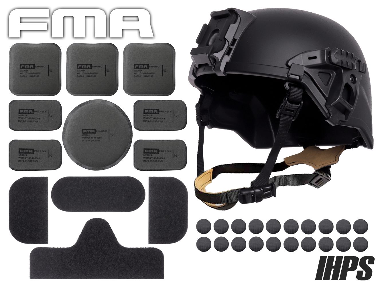 FMA OPS-CORE IHPS タクティカル ヘルメット L/XLサイズ [カラー