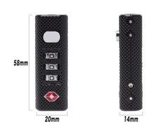 MILITARY-BASE ハードケース用 ダイアル式セーフティーロック