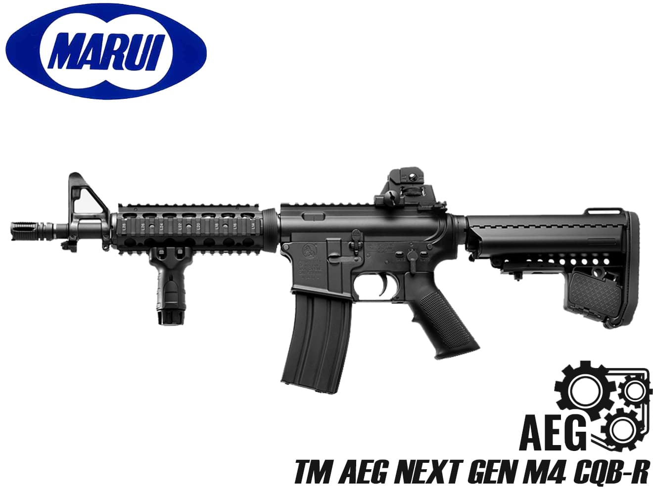 【販売早割】東京マルイ 次世代電動ガン M4 CQB-R DANIEL DEFENSE ハンドガード Sword fish TITAN 電子制御トリガー ハイレスポンス/流速 フルカスタム 電動ガン