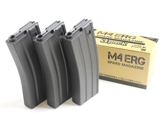 KSC M4-ERG専用 60連バネ式マガジン 3個セット