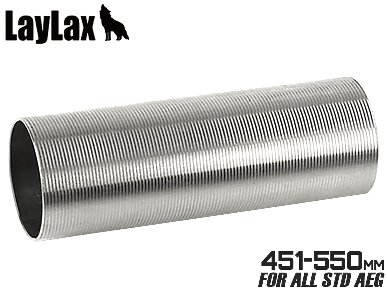 LayLax LayLax ステンレスハードシリンダー Type A 電動ガン用 PROMETHEUS ライラクス AEG フルシリンダー