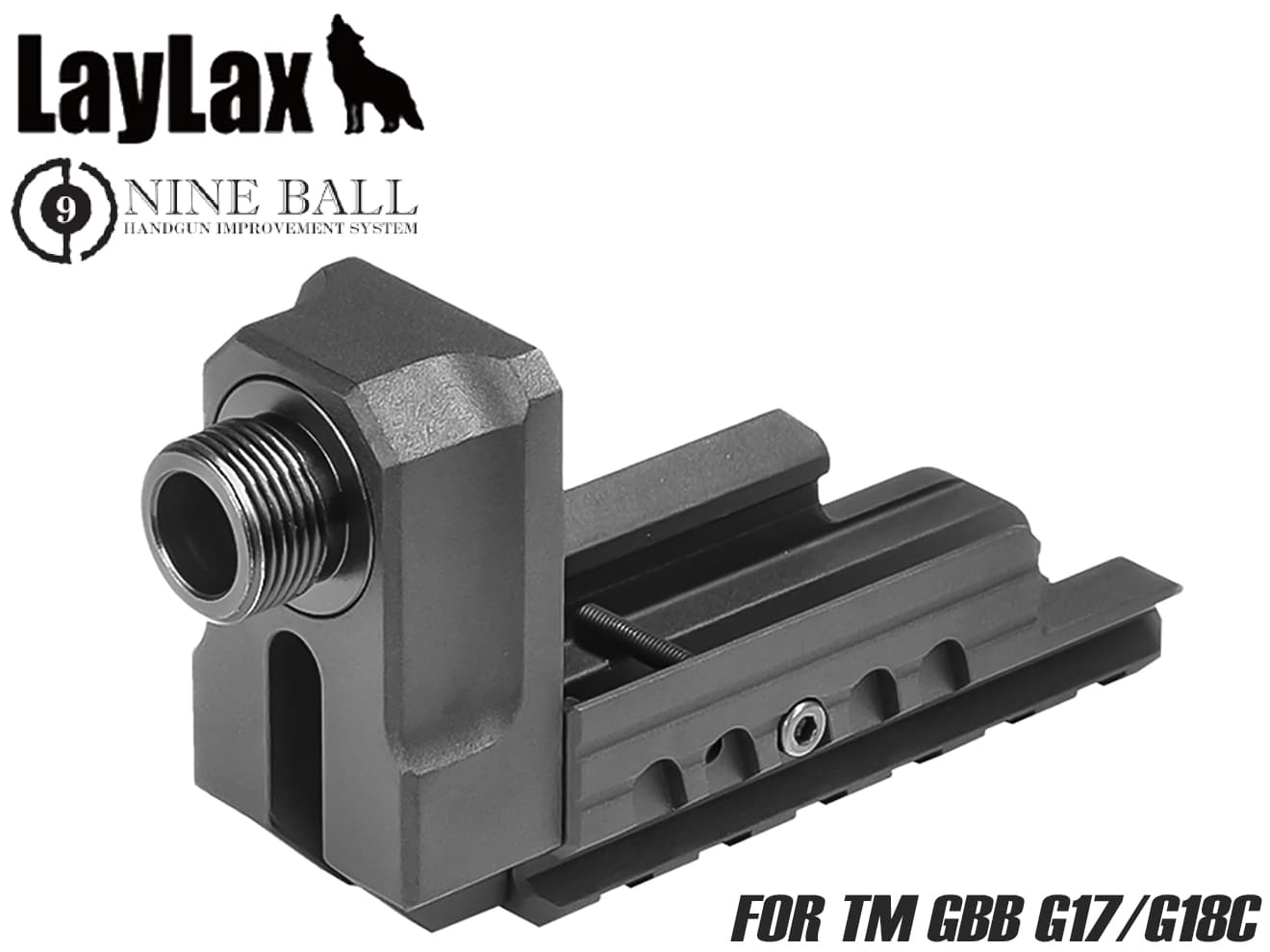 LayLax NINE BALL SAS フロントキット NEO 14mm逆ネジ 東京マルイ GBB 