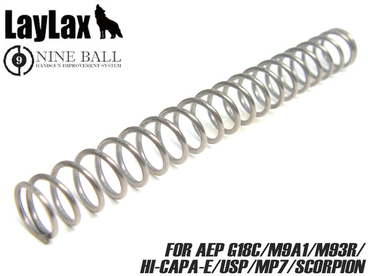 LayLax NINE BALL パワースプリング マルイ 電動フィクスド&コンパクトマシンガン