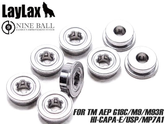 LayLax NINE BALL ローフリクション メタル軸受け 東京マルイ 電動フィクスド&コンパクトマシンガン