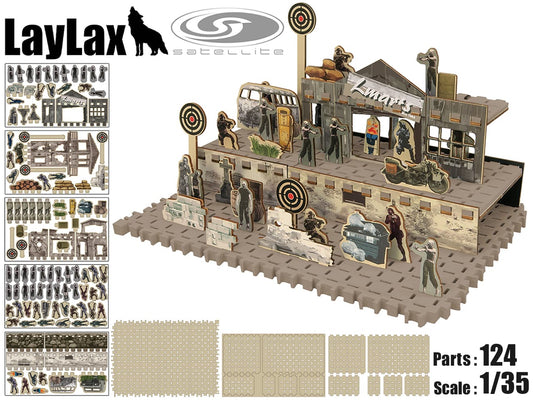 Laylax satellite スナイプ シミュレーション ターゲット