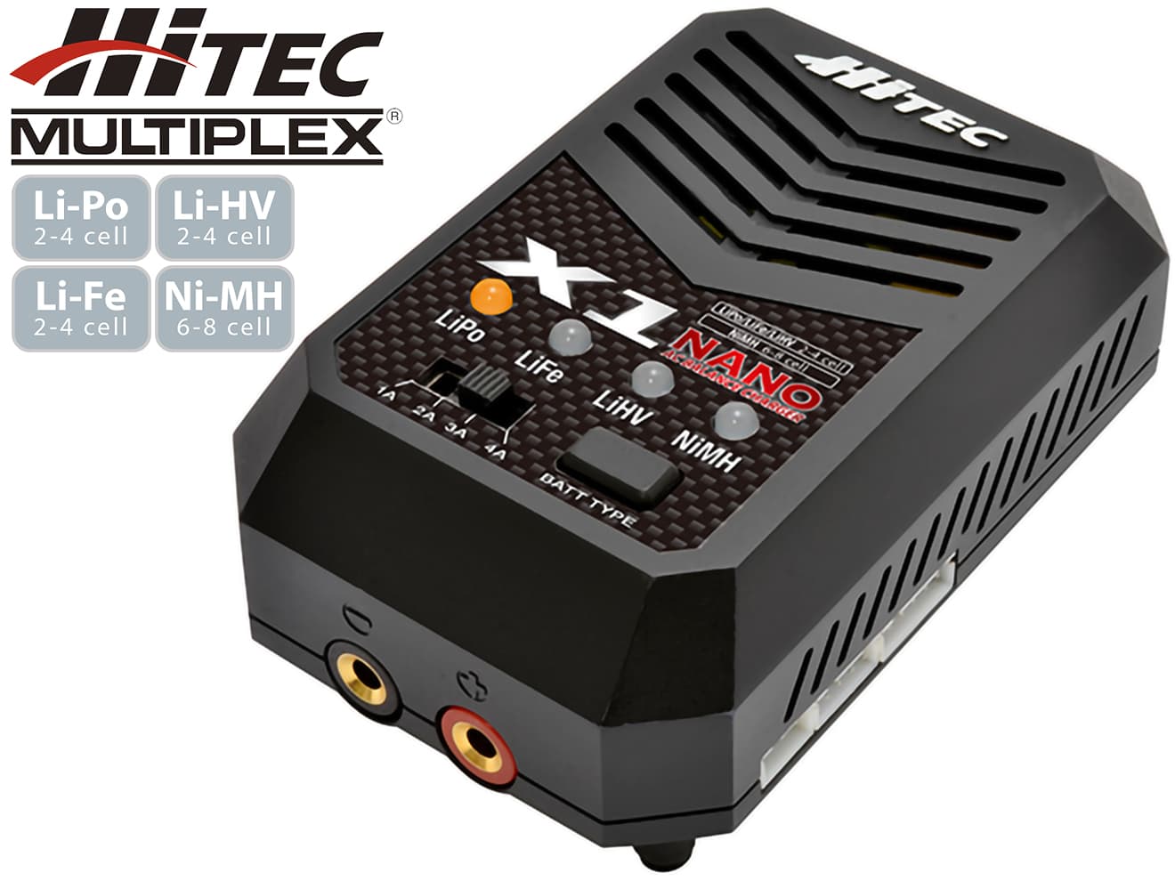 HiTEC multi charger X1 AC PLUS Ⅱ - ホビーラジコン