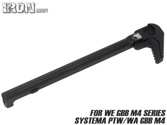 IRON AIRSOFT FORTISスタイル CLUTCH アルミCNC チャージングハンドル RIGHT WA/WE GBB M4 and PTW M4