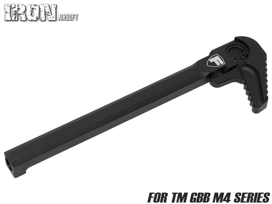 IRON AIRSOFT FORTISスタイル CLUTCH アルミCNC チャージングハンドル RIGHT TM GBB M4
