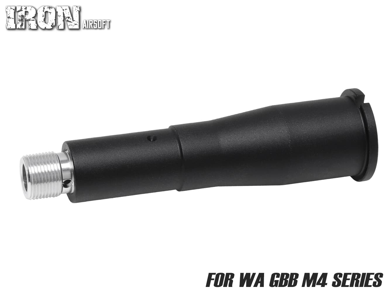 IRON AIRSOFT 5インチ 6061CNC ワンピースアウターバレル 14CCW for WA GBB M4 | ミリタリーベース –  ミリタリーベース - MILITARY BASE -