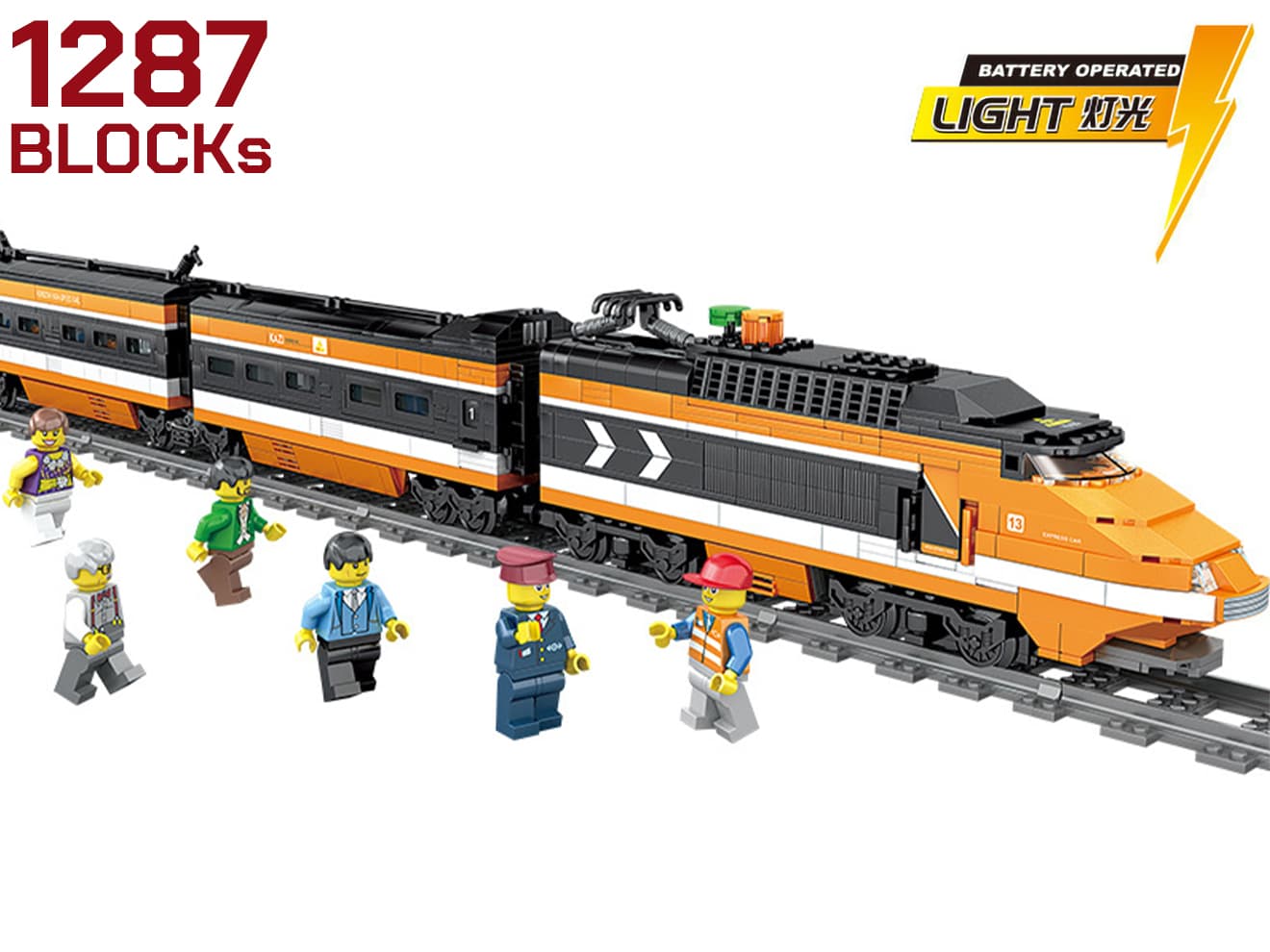 AFM スカイハイスピードトレイン 1287Blocks | ミリタリーベース