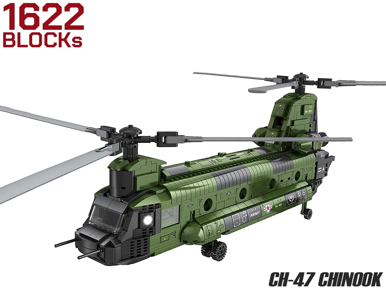高品質人気GAUI　ガウイ　CH47　チヌーク　電動ヘリコプター 完成品（電動）