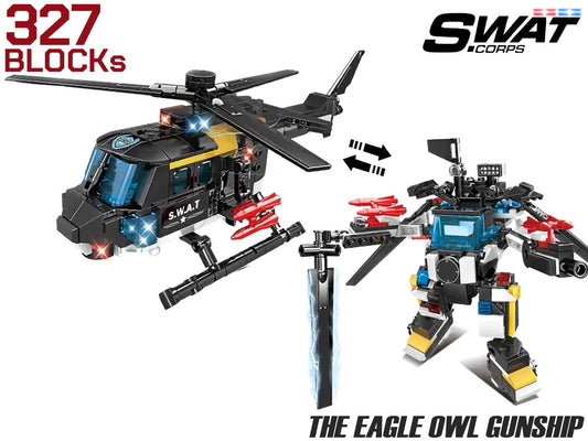 AFM SWAT シリーズ 2WAY イーグル号 327Blocks