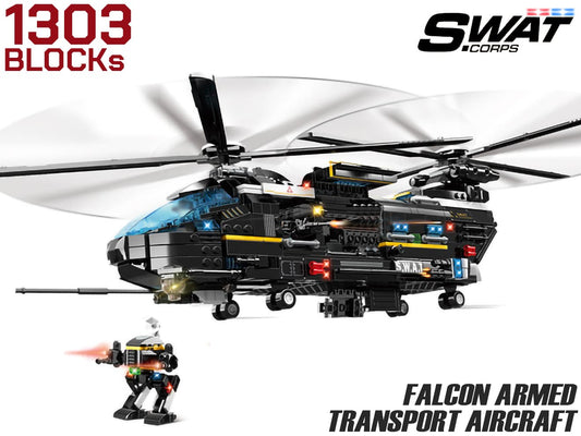 AFM SWAT シリーズ ファルコン武装輸送機 1303Blocks