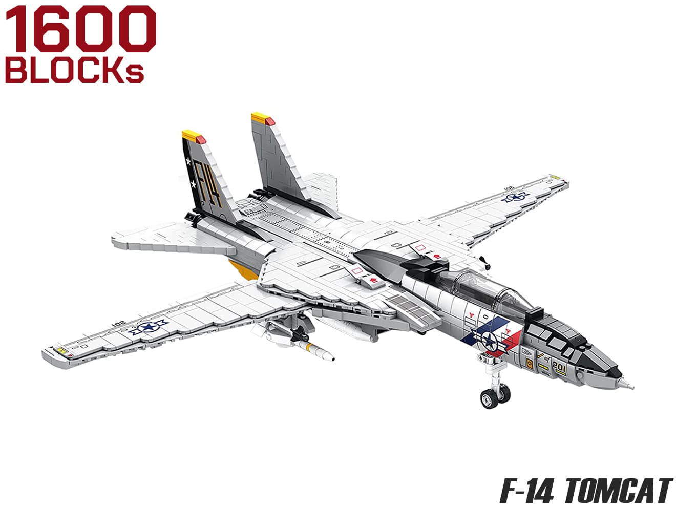 AFM F-14 トムキャット 1600Blocks | ミリタリーベース