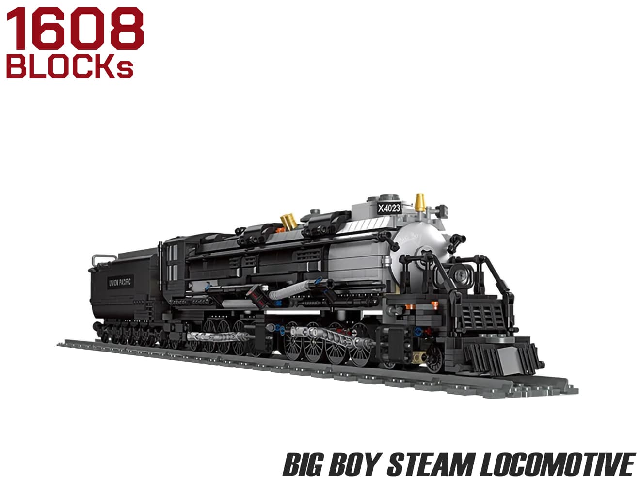 AFM BIG BOY 蒸気機関車 1608Blocks | ミリタリーベース – ミリタリー
