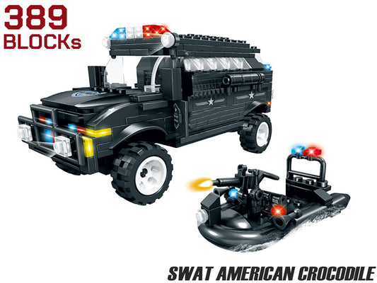 AFM SWAT シリーズ アメリカンクロコダイル号 389Blocks