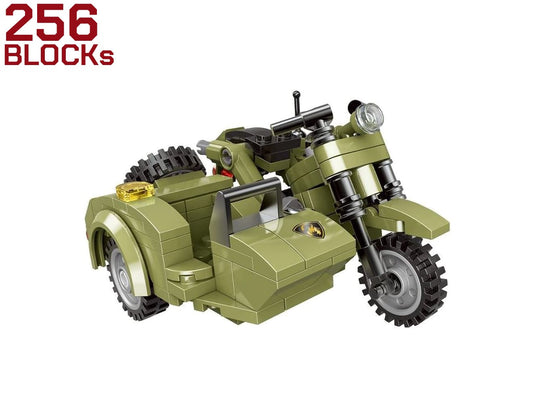 AFM ミリタリーサイドカー 256Blocks