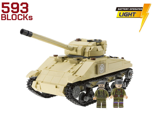 AFM ワールドタンクシリーズ 米軍 M4 シャーマン 中戦車 593Blocks
